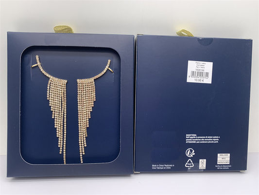 Des bijoux de mode, des boucles d'oreilles en alliage de strass
