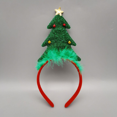 Légère bandeau de tête de sapin de Noël pratique multi-fonction