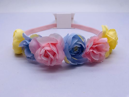 Reutilisable cheveux fleurs élastique Portable, Multifonctionnel Cravate de cheveux fleur