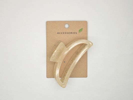 Clip à griffes en plastique durable pour tout type de cheveux de différentes couleurs
