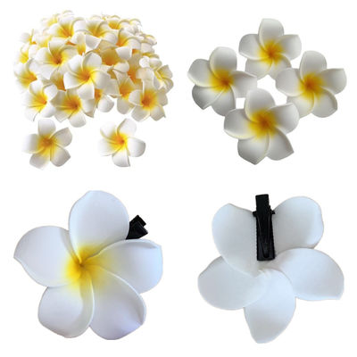 Clip de cheveux Frangipani avec différents modèles pour votre collection d'accessoires