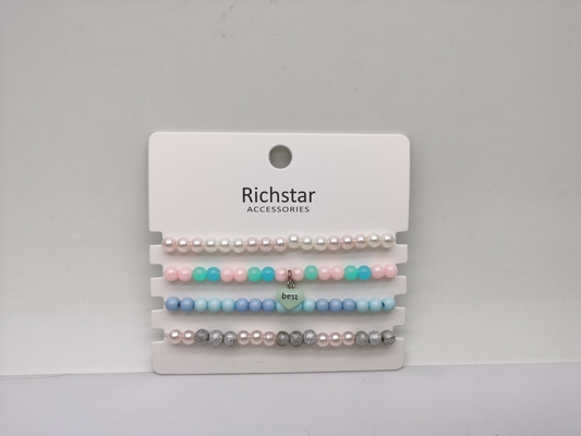 Des modèles variés Des modèles élégants Des bracelets de perles pour enfants