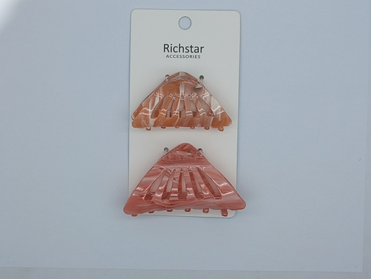 Clip acrylique pour cheveux de différentes tailles pour un coiffage facile et polyvalent