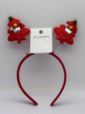 Serre-tête de festival avec décorations de sapin de Noël
