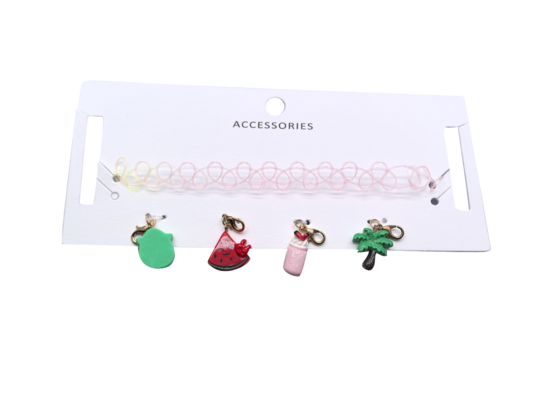 Pendentif en verre 3D coloré, breloque de dessin animé cubique plaquée or pour accessoires de bijoux DIY