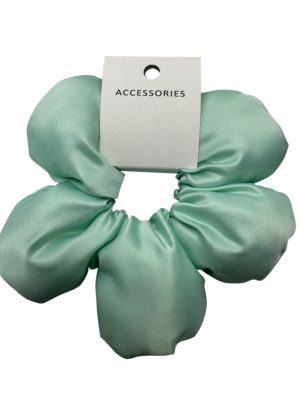 Chouchou en soie pure à fleurs pour femmes, accessoires pour cheveux de style coréen