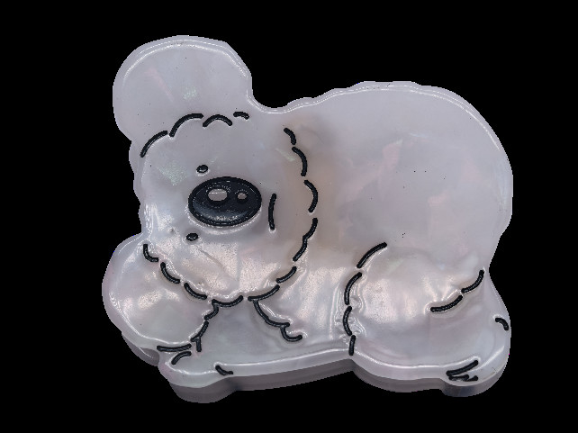 Accessoire polyvalent pour les cheveux, pratique, mignon, animal, pince à griffes acrylique pour les cheveux, pour toutes les saisons