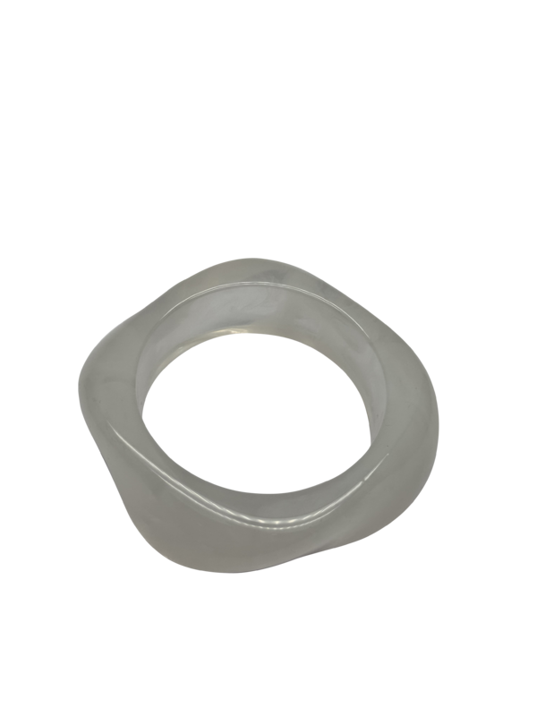 Bracelets en acétate de marbre de résine de couleur pour femmes