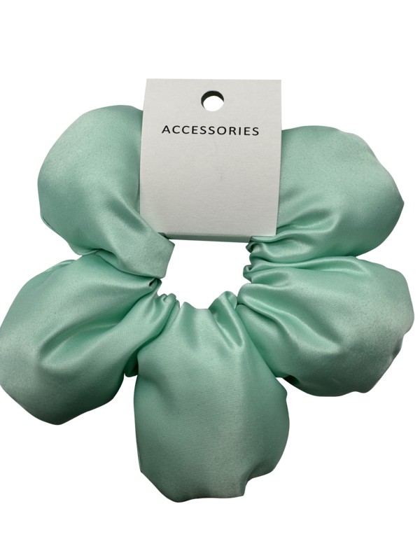 Chouchou en soie pure à fleurs pour femmes, accessoires pour cheveux de style coréen